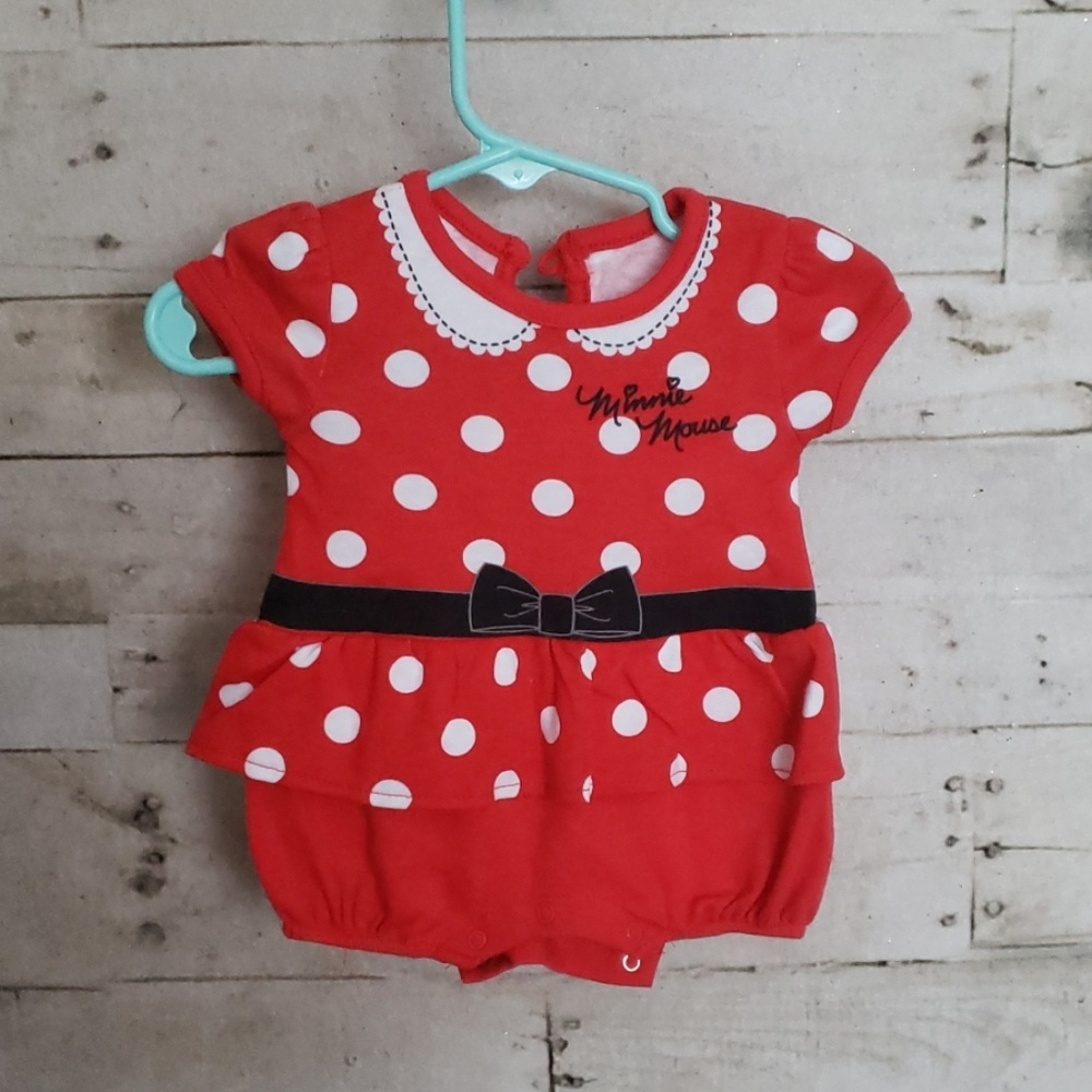 Newborn minnie mouse one piece